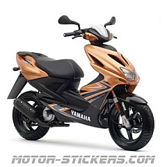 Yamaha Aerox 50 2009 decals